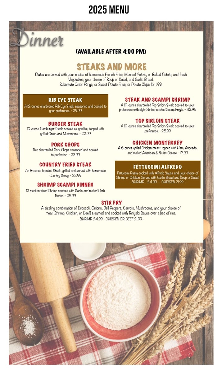 Jose's Country Kitchen Menu - Image 4